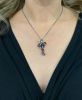 Vintage Spinel and Diamond Pendant