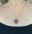 Vintage Tourmaline and Diamond Pendant