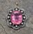 Vintage Tourmaline and Diamond Pendant