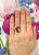 Vintage Tourmaline and Diamond Ring