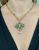 Vintage Zircon and Pearl Necklace