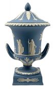 Wedgwood Jasperware Campagna Urn / Vase & Cover