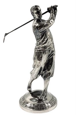 Weidlich Brothers Figural Golf Trophy, circa 1920-30