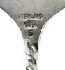 Whiting Square Twist Sterling Silver Asparagus Server