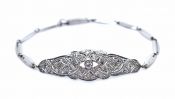 Vintage Diamond Openwork Bracelet