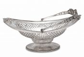 American, Redlich & Co. Sterling Silver Basket, circa 1910-20