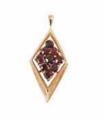 Antique Garnet Pendant