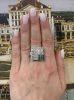 Art Deco Emerald and Diamond Ring