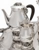 Art Moderne Mexican Sterling Silver Tea and Coffee Set