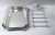 Silver Plate Asparagus Service Dish With Removable Rack And Sauce Boat 