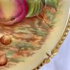 Aynsley Bone China Orchard Gold Pattern Cabinet Plate, Pattern # 7964