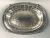 Barker Ellis Silver Plate Oval Shallow Bowl