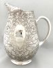 Barker Ellis Silver Plate Water Pitcher