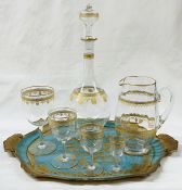 Beautifully Enamelled And Gilded Blown Glass, circa 1900