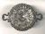 Hand Chased Silver Plate Pedestal Bowl, Early 20th Century