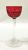 Bohemian Coloured Crystal Liqueur Glasses, Mid 20th Century