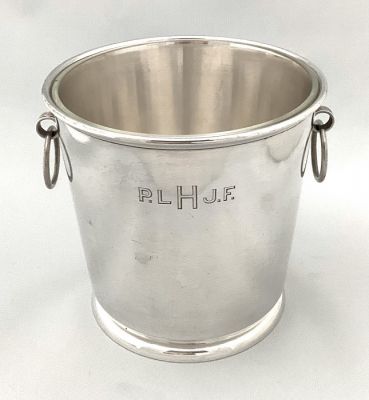 Cartier Sterling Silver Ice Bucket