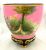 Charming Pastoral Scene Porcelain Jardiniere , French, 19th Century 