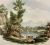 Charming Victorian Earthenware Platter, circa 1850