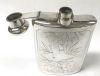 Chinese Export Sterling Silver Flask, Early 20th Century