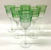 Coloured Crystal Goblets