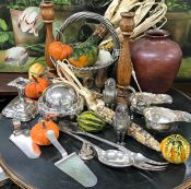 Cornucopia Of Vintage Harvest Treasures