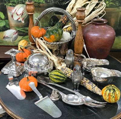 Cornucopia Of Vintage Harvest Treasures