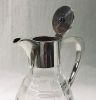 Edwardian Era Sterling And Cut Crystal Claret Jug, Sheffield 1907