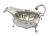 English Sterling Silver Sauce Boat Hallmarked For Birmingham 1900