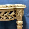 Gilded Finish Louis XVI Style Shadow Box Display Table 