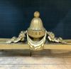 Gilded Finish Louis XVI Style Shadow Box Display Table 