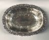 Hand Chased Barker Ellis Silver Plate Centrepiece Bowl Made In England For Birks-Ellis circa 1930