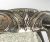 Jugendstil Silver Plated Swivel Mount Vanity Mirror