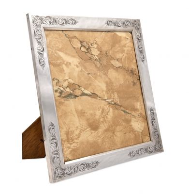 Large 900 Fine Silver Photo Frame with Wood Backing