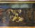Large Black Japanned Lacquerware Tray-Table/Coffee Table