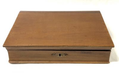 Mahogany Book Form Box, Early 20th Century