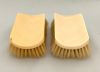 Men’s Ivory Backed Hair Brushes, circa 1900