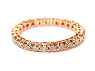 Modern Diamond Eternity Band