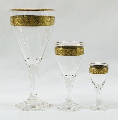 Moser Crystal “Copenhagen” Stemware