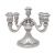 Norwegian Silver Five Light Candelabra, Of A Neoclassical Design, Early 20th Century