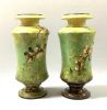 Rare Doulton Impasto Vases, circa 1879