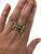 Retro Diamond Ruby Sapphire Ring