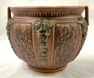 Roseville Jardiniere, “Florentine” Pattern, Late 1920s