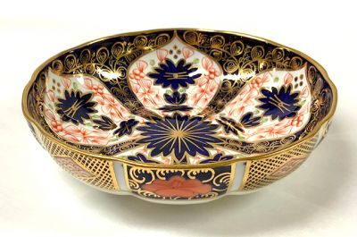 Royal Crown Derby Old Imari (Pattern #1128) Shallow Biscuit Bowl