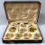 Royal Worcester Hand Painted Coffee Cans And Saucers, Signed J. Stinton, Set Of 6, Dated 1925