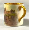 Royal Worcester Hand Painted Coffee Cans And Saucers, Signed J. Stinton, Set Of 6, Dated 1925