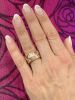 Rugiada Pink Tourmaline and Quartz Ring