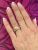 Rugiada Pink Tourmaline and Quartz Ring