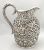Samuel Kirk & Son Company Repousse Pattern Sterling Silver Water Pitcher