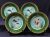 Set Of 12 Limoges Fish Plates, Hand Painted, circa 1930s